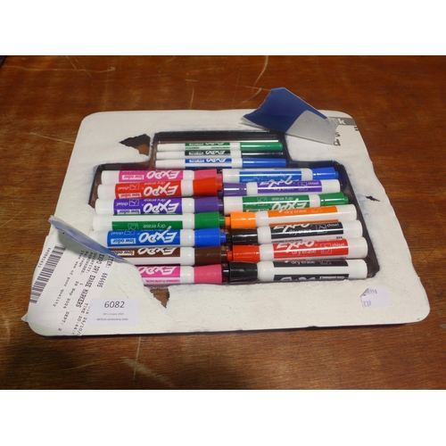 6082 - Expo Dry Erase Markers and Two Hoverstar Lumisphere Flying Orbs (347-239,255) *This lot is subject t... 