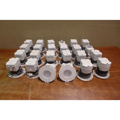 6085 - Twenty Four Feit 3.5 Dimmable Down Lighters (349-195-200) *This lot is subject to VAT