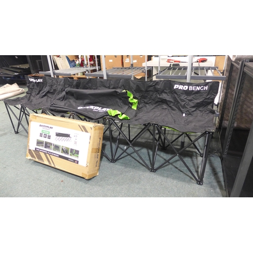 6248 - Quickplay Six Person Folding Bench   (347-259) *This lot is subject to Vat