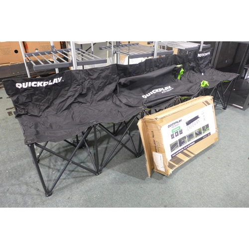 6248 - Quickplay Six Person Folding Bench   (347-259) *This lot is subject to Vat