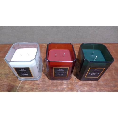 6118 - Fragrance Candle 3 pack - one damaged (349-211) *This lot is subject to VAT