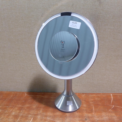 6120 - Simplehuman Sensor Mirror, Original RRP £99.99 + VAT (349-141) *This lot is subject to VAT