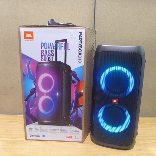 6125 - Jbl Partybox 310 Bluetooth Speaker, Original RRP £269.99 + VAT (349-277) *This lot is subject to VAT