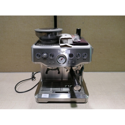 6264 - Sage Pump Coffee Machine, Original RRP £449.99 + Vat (347-257) *This lot is subject to Vat