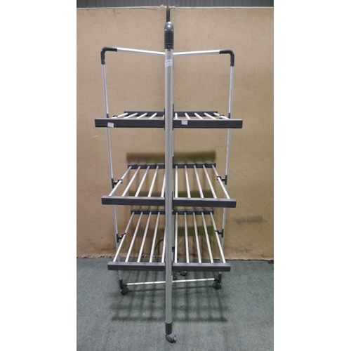 6279 - Black & Decker Heated Tower Airer (damaged) Original RRP £99.99 + VAT (349-50) *This lot is subject ... 