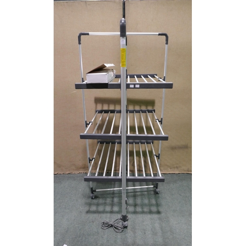 6280 - Black & Decker Heated Tower Airer, Original RRP £99.99 + VAT (349-49) *This lot is subject to VAT