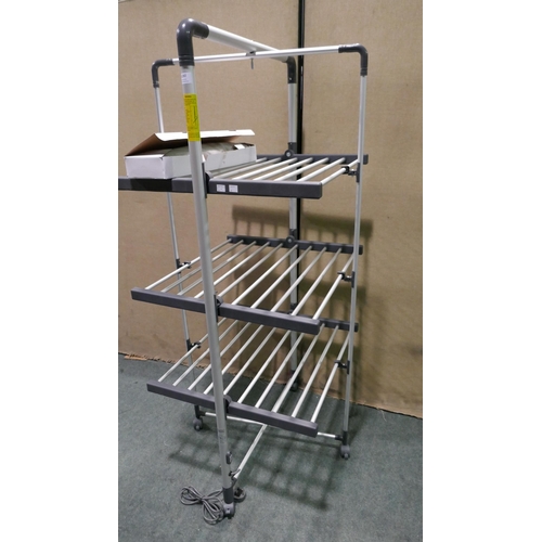 6280 - Black & Decker Heated Tower Airer, Original RRP £99.99 + VAT (349-49) *This lot is subject to VAT