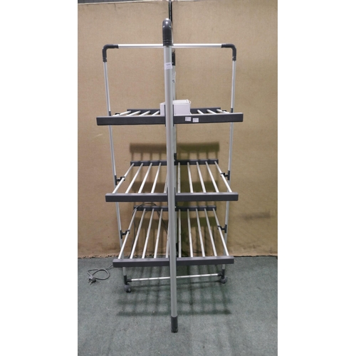 6281 - Black & Decker Heated Tower Airer, Original RRP £99.99 + VAT (349-48) *This lot is subject to VAT