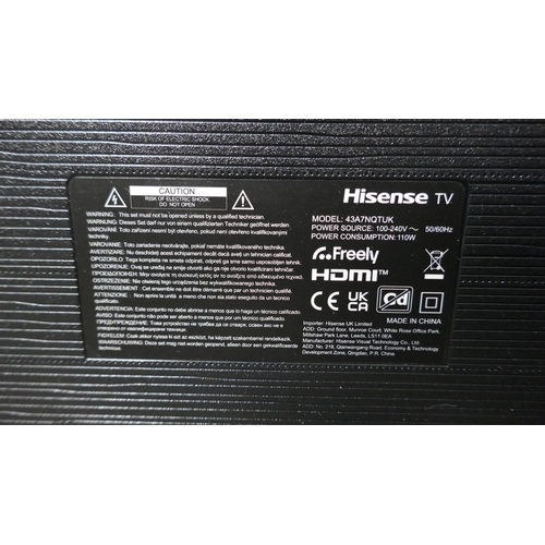 6285A - Hisense 43