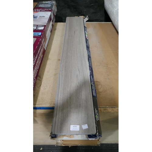 6293 - Alabaster Vinyl Flooring      (347-228) *This lot is subject to Vat