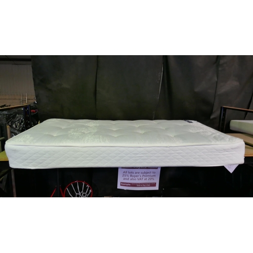 6308 - Silentnight small superking Mattress (346-264/905) *This lot is subject to Vat