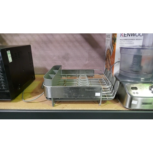 6311 - Quantity Of Scrap Including Kenwood Food Processor, Kitchen Aid Compact Dishrack And A Panasonic Com... 