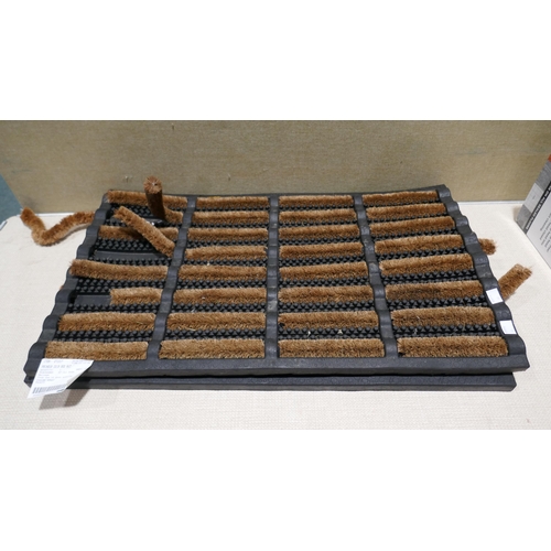 6136 - Two Primeur Coir Rod Mats, Bon Aire 12V Inflator And A Shark Steam Mop   (347-11,12,33,36) *This lot... 