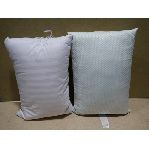 6167 - Hotel Grand Down Roll jumbo Pillow And A Hotel Grand Summer/Winter Pillow  (349-456,457) *This lot i... 