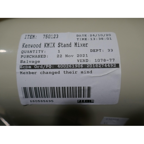 6168 - Kenwood Kmix Standmixer, Original RRP £199.99 + VAT (349-44) *This lot is subject to VAT