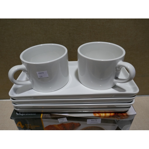 6171 - Signature Housewares Soup & Sandwich Set (349-218) *This lot is subject to VAT