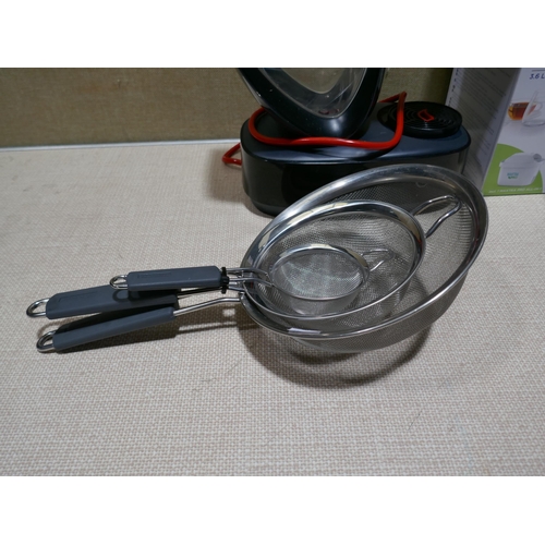 6188 - Dolce Gusto Coffee Machine, Brita Maxtra Xl Style Jug And Three Tramontina Strainers (349-259,274,28... 