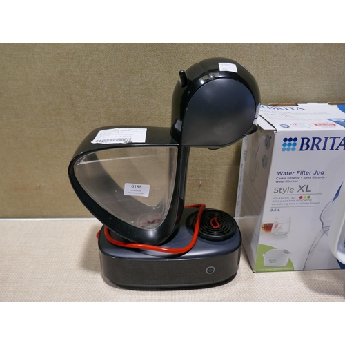 6188 - Dolce Gusto Coffee Machine, Brita Maxtra Xl Style Jug And Three Tramontina Strainers (349-259,274,28... 