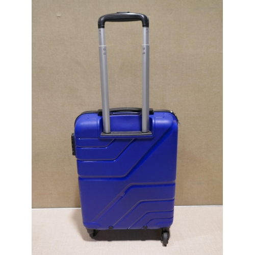 6190 - American Tourister Jetdriver Carryon Hardside Blue Suitcase (349-382) *This lot is subject to VAT