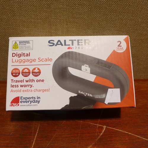 6119 - Salter Digital Luggage Scale, Antiga Room Spray, Beauty Cloths and a microfibre mitt (349-33,56) *Th... 