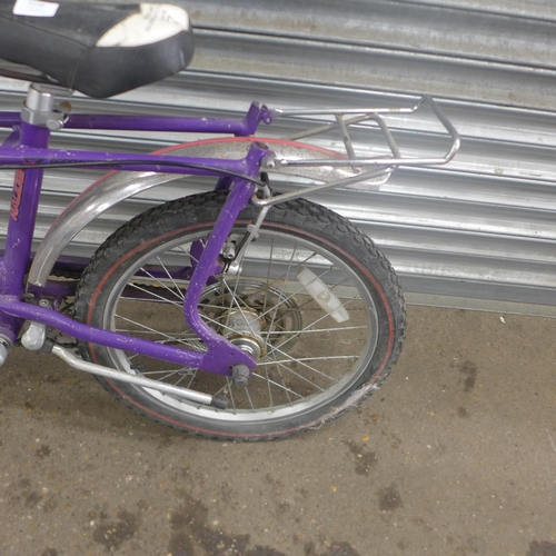 5108 - A purple MKIII Raleigh Chopper * Police repossession