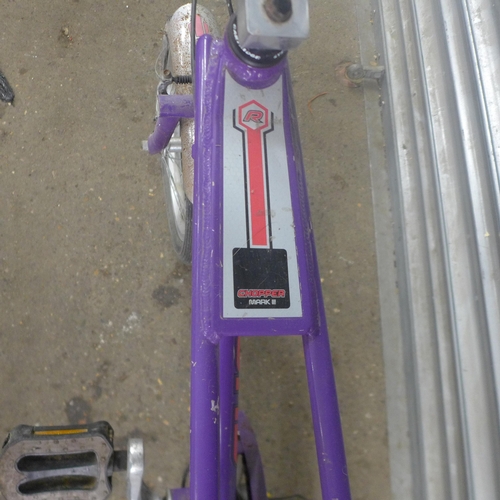 5108 - A purple MKIII Raleigh Chopper * Police repossession