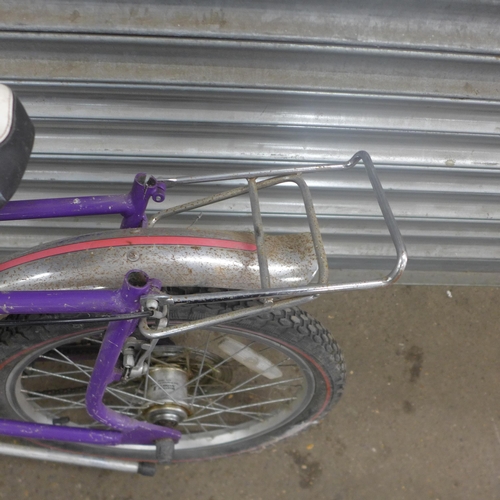 5108 - A purple MKIII Raleigh Chopper * Police repossession