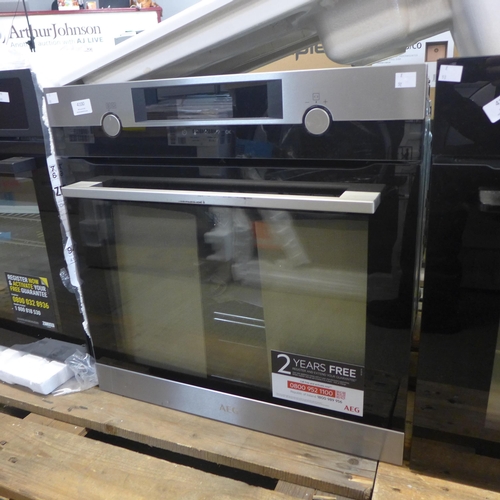 4100 - AEG Pyrolytic Single Oven with SteamBake  *This lot is subject to VAT