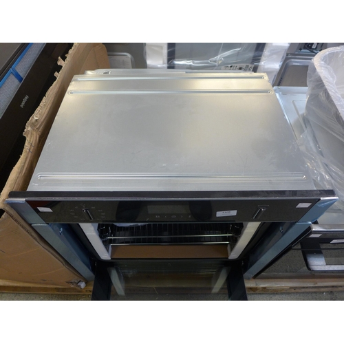 4108 - Neff N50 Single Pyrolytic Oven - Slide & Hide with Home Connect (Slight Transit Damage) *This lot is... 