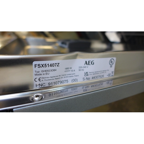 4115 - AEG Fully Integrated Sliding Hinge Dishwasher *This lot is subject to VAT