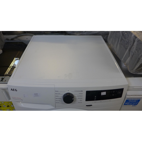 4124 - AEG 8kg Freestanding Condenser Tumble Dryer  *This lot is subject to VAT