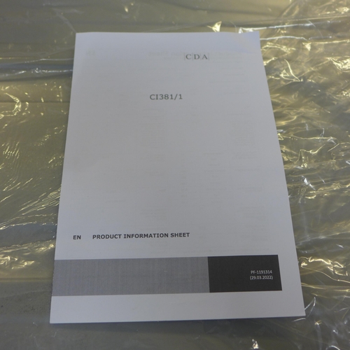 4128 - CDA Fully Integrated Washer (8kg)  *This lot is subject to VAT