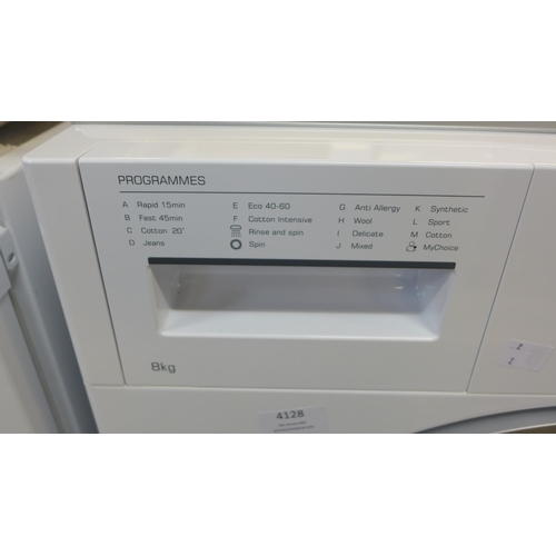 4128 - CDA Fully Integrated Washer (8kg)  *This lot is subject to VAT