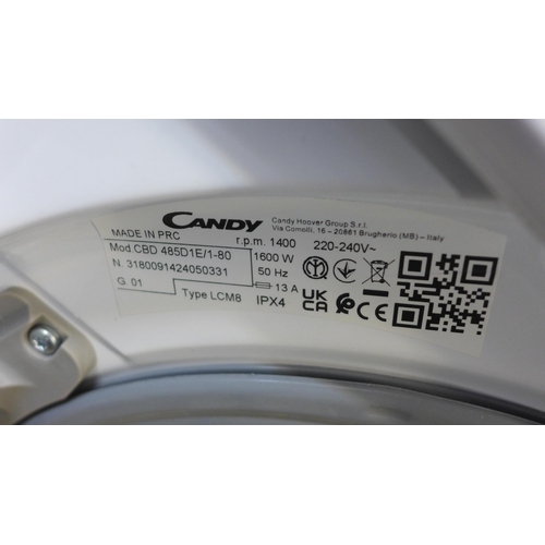 4132 - Candy Smart Washer/Dryer - 8kg  *This lot is subject to VAT