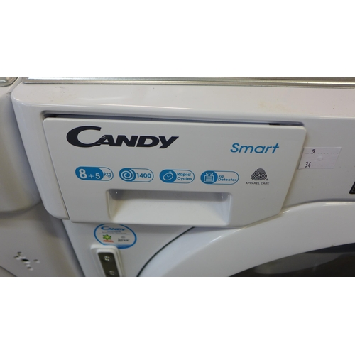 4132 - Candy Smart Washer/Dryer - 8kg  *This lot is subject to VAT