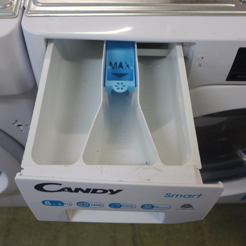 4132 - Candy Smart Washer/Dryer - 8kg  *This lot is subject to VAT