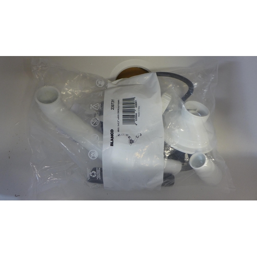 4133 - Blanco White ceramic Sink *This lot is subject to VAT