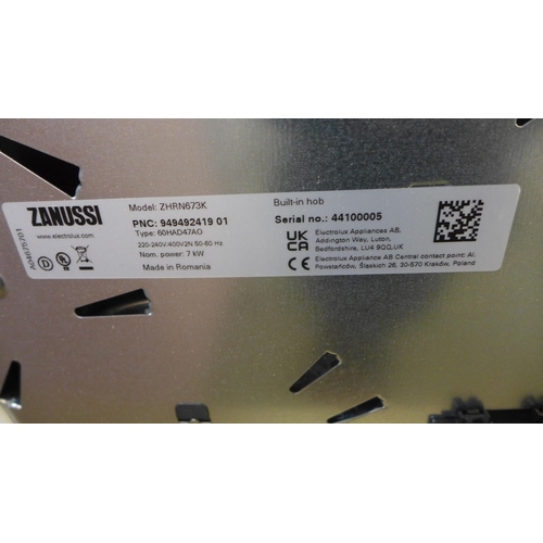 4139 - Zanussi Ceramic OvalZone 4 Zone Hob *This lot is subject to VAT