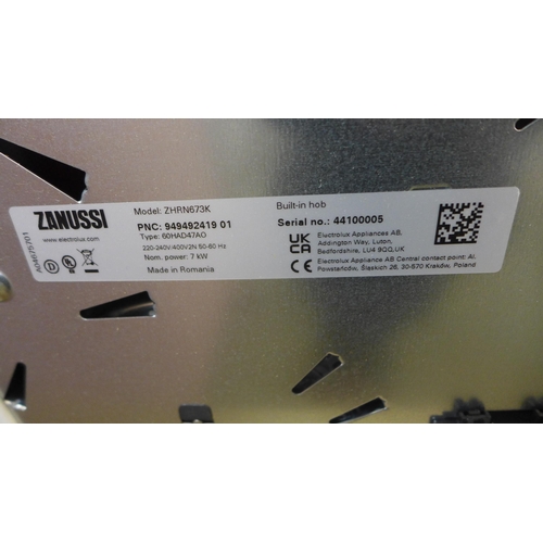 4139 - Zanussi Ceramic OvalZone 4 Zone Hob *This lot is subject to VAT