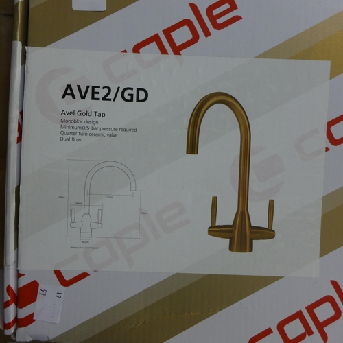 4140 - Light Gold effect Tap  *This lot is subject to VAT