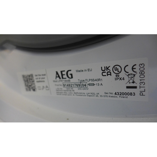 4152 - AEG Freestanding Washing Machine - 8kg *This lot is subject to VAT