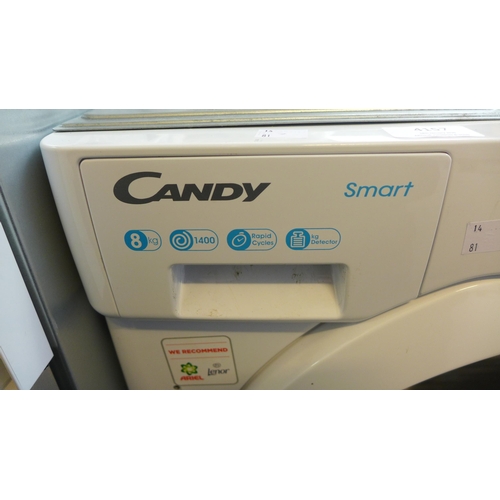 4157 - Candy Smart Washing Machine - 8kg *This lot is subject to VAT