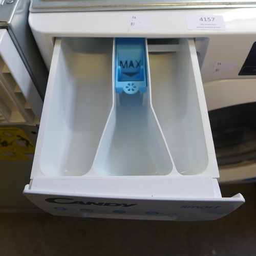 4157 - Candy Smart Washing Machine - 8kg *This lot is subject to VAT