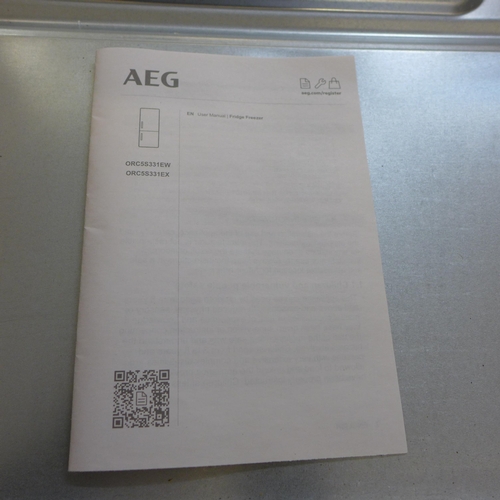 4175 - AEG Freestanding 70/30 Fridge Freezer (Low Frost)  *This lot is subject to VAT