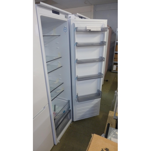 4176 - CDA Integrated Tower Fridge with LED Light *This lot is subject to VAT