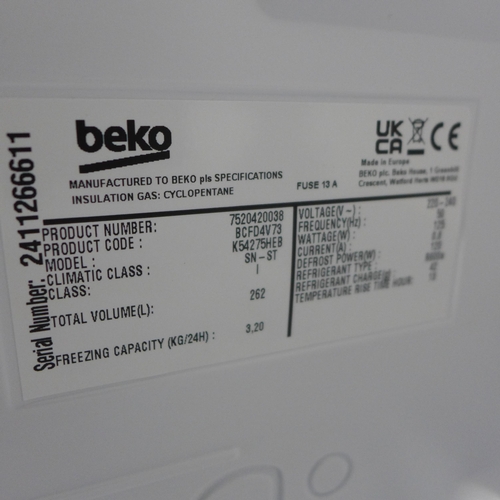 4178 - Beko 70/30 Integrated Fridge Freezer - Frost Free *This lot is subject to VAT