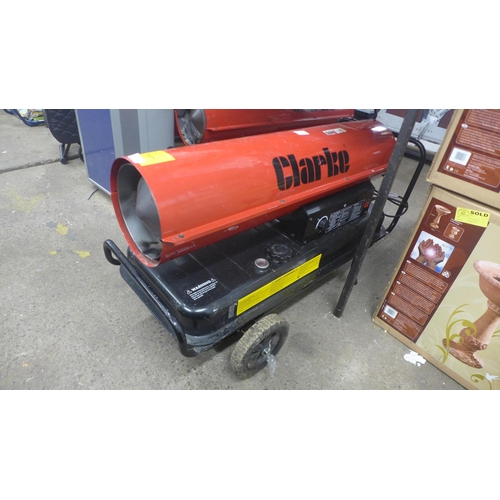 5271 - A Clarke Devil diesel workshop heater