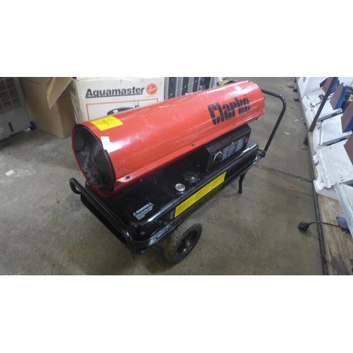 5272 - A Clarke Devil diesel workshop heater