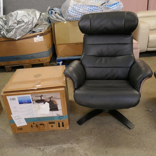 3248 - A pair of Kuka Karma Chairs with one Ottoman (requires attention), Original RRP £583.33 + Vat (4219-... 