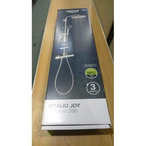 6116 - Grohe Vitalio Joy 260 Shower System, Original RRP £269.99 + VAT (349-107) *This lot is subject to VA... 